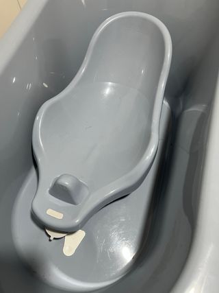 Bañera Bebé Jou - Gris 
REGALO CAMBIADOR DE IKEA