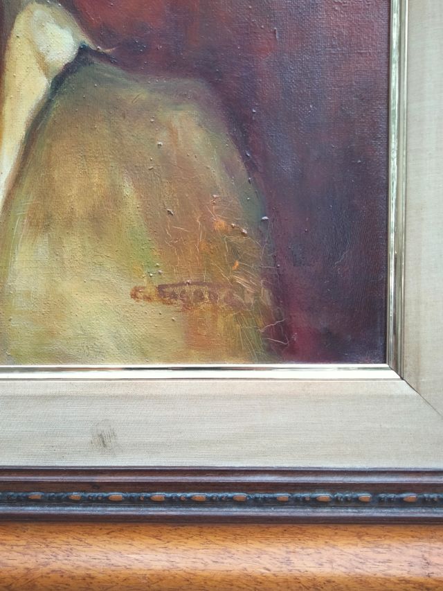 Retrato al óleo - Mujer Pintura contemporanea