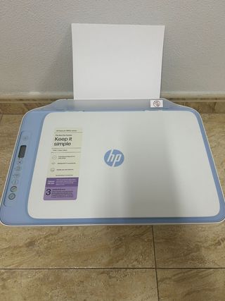 Impresora HP Deskjet 2622e - Azul y Blanca