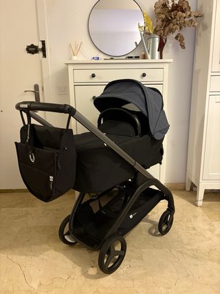 Carrito Bugaboo Dragonfly 2 en 1 azul tormenta