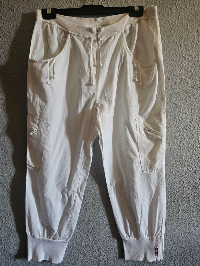 Pantalón corto blanco - algodón