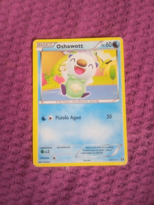 Carta Pokémon Oshawott 30/114