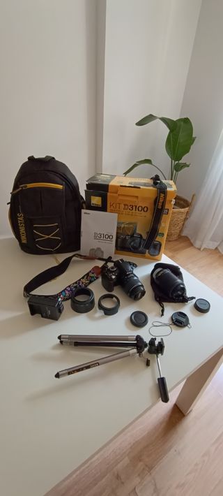 Kit fotografía Nikon D3100