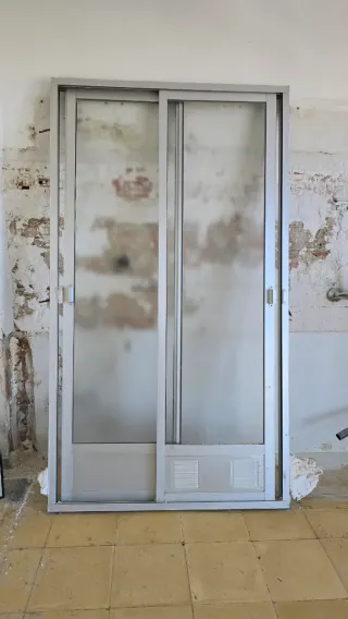 Puertas corredizas de vidrio