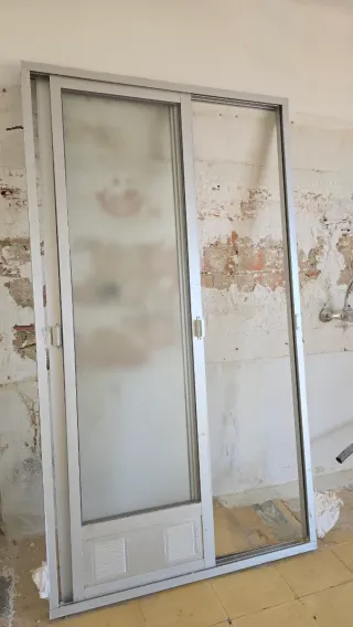 Puertas corredizas de vidrio