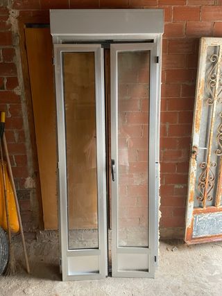 Puerta balconera aluminio corredera
