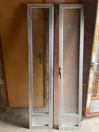 Puerta balconera aluminio corredera