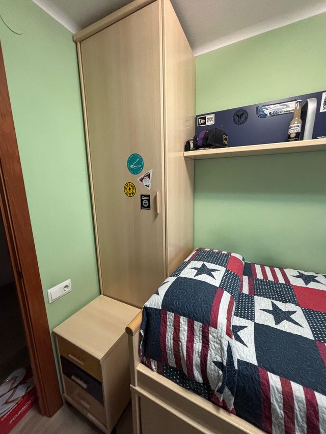 Mueble cama juvenil
POSIBILIDAD HAB COMPLETA