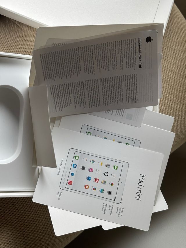 Caja iPad Mini 1 - Apple