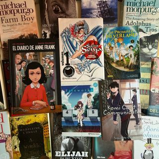 Lote comic y mangas para jóvenes o adolescentes