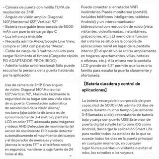 Mirilla Digital 2025 Casa WIFI ALEXA FUENGIROLA