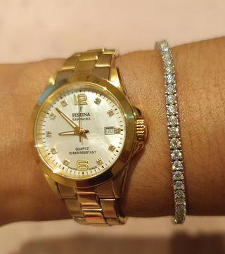 Pulsera Tennis o Riviere con Moissanitas 