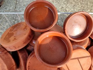 25 Cuencos barro cocido - ceramica