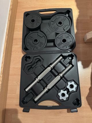 Juego pesas 2x2kg Domyos