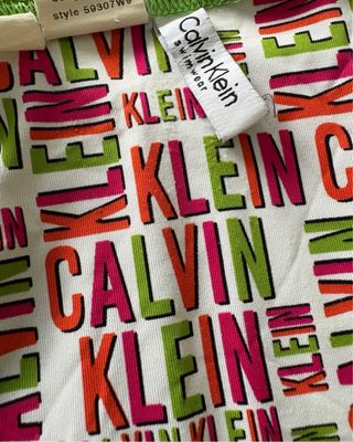 Bikini Calvin Klein - Verde para mujer talla M/34D