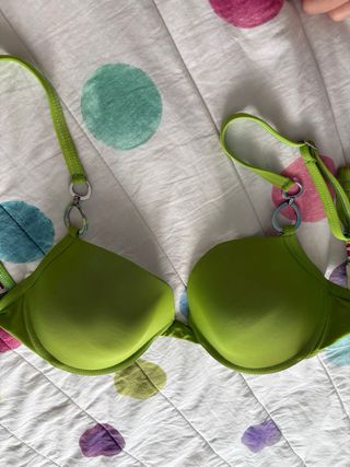 Bikini Calvin Klein - Verde para mujer talla M/34D