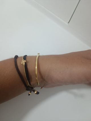 Pulsera Tous rígida vermeil - Talla 17