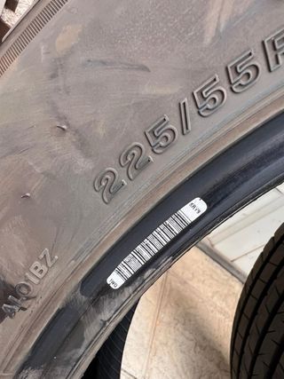 Neumáticos Bridgestone 225/55 R19 con 3000km 4 uni