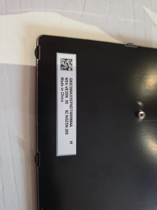 Tastiera per portatile Toshiba - Nero