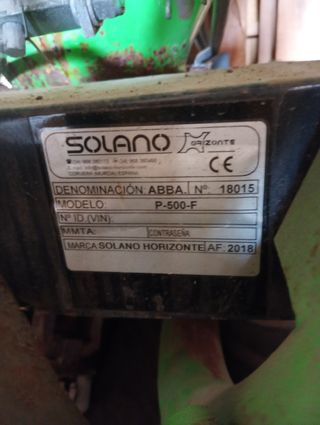 Sulfatadora-Abonado suspendida