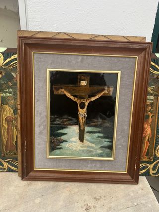 Copia del Cuadro Cristo de Dalí