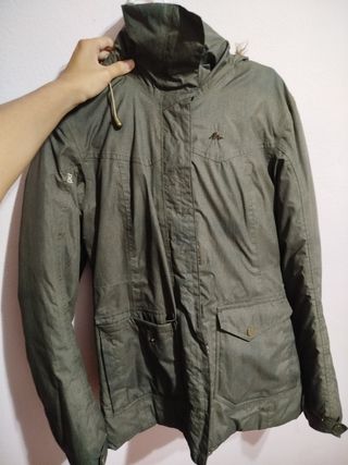 Chaqueta verde militar