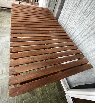 Mesa jardín IKEA ASKHOLMEN - Madera - 143x75 cm