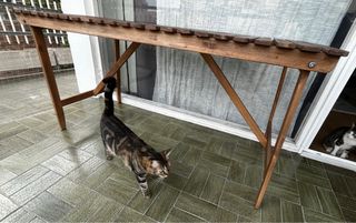 Mesa jardín IKEA ASKHOLMEN - Madera - 143x75 cm