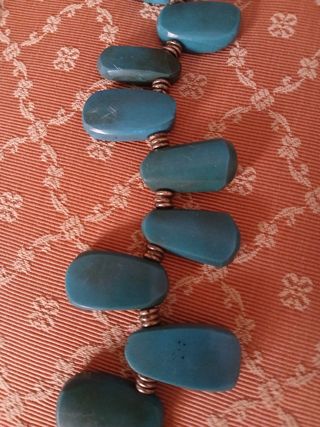 Collar turquesa piedras