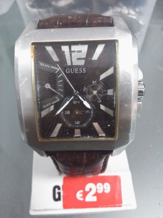 Reloj Guess Hombre Marrón
