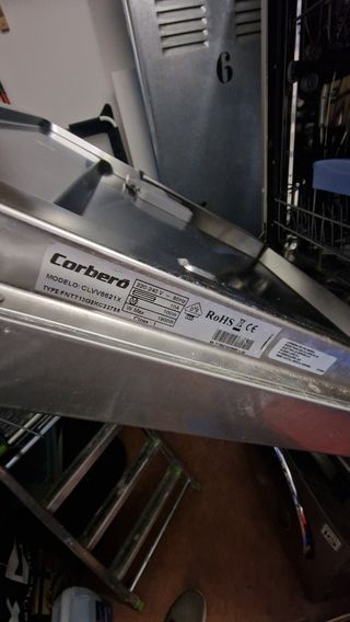 Lavavajillas Corbero INOX CLVV6621X