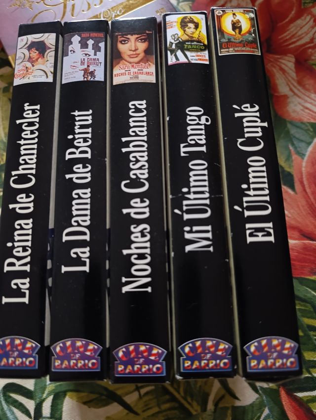 6 VHS Sara Montiel Volume 2