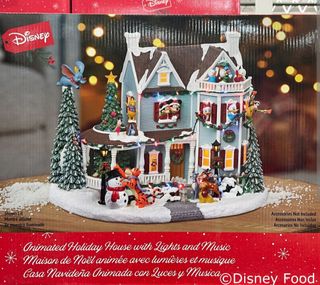 Casa Navidad Disney Costco Luces
