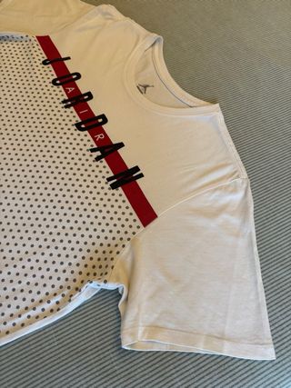 Camiseta Jordan blanca lunares L