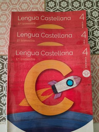 Libros lengua castellana cuarto de primaria