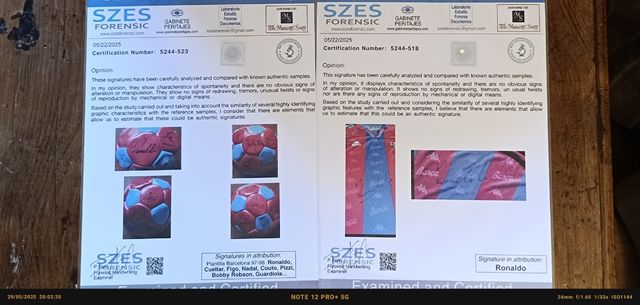 ULTIMI GIORNI Maglia e Pallone Barça firmato