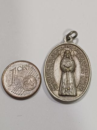 Medalla religiosa antigua