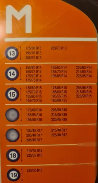 Cadenas nieve Norauto M