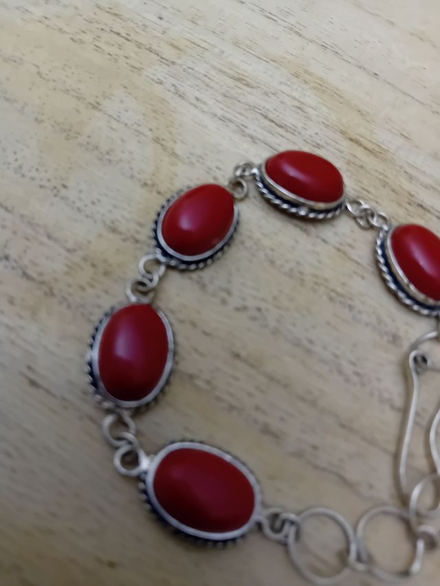 Bracciale rosso | Cinabro & Ottone