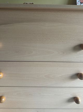 Mueble cambiador y bañera con 4 cajones