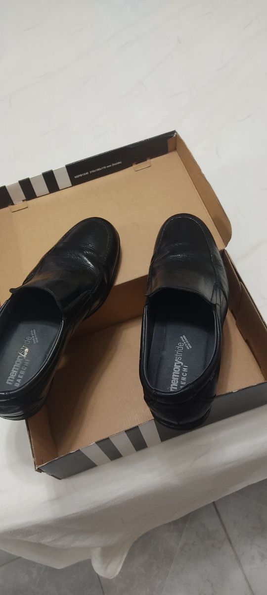 Zapatos Kroc negros - Piel