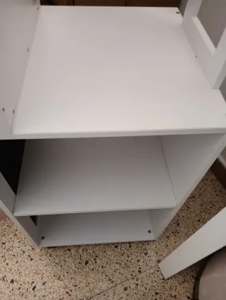 Joyero Espejo Blanco c/Ruedas