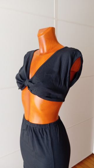 Conjunto falda y top vintage años 90.