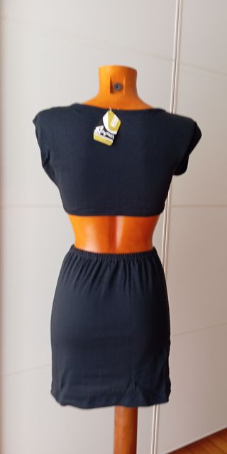 Conjunto falda y top vintage años 90.