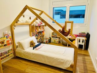 Cama casita niño 90x190 - Mon lit Cabane