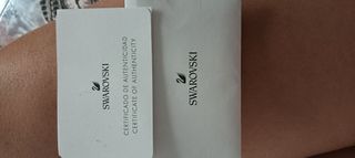 Anillo mariposa Swarovski plata