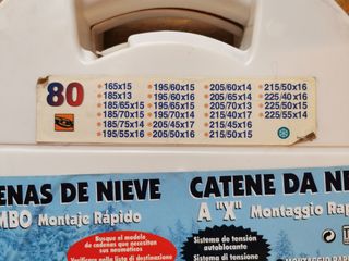 Cadenas nieve 80 - Rombo - 9mm