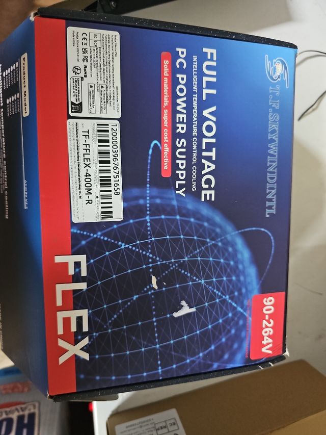 Fuente PC TF-FLEX-400MR 90-264V