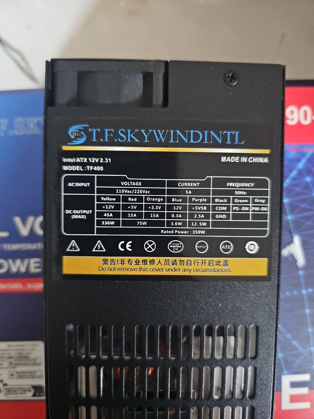 Fuente PC TF-FLEX-400MR 90-264V