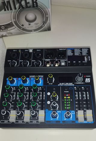MESA MEZCLAS FX6 